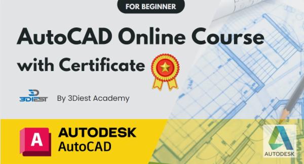 Autocad Full Course AutoCAD Online Course with Certificate 2024